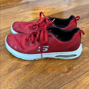 Red Skechers Athletic Shoes